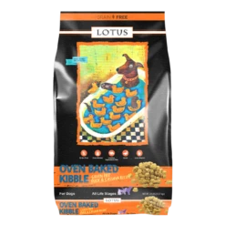 Lotus Oven-Baked Grain-Free Duck & Cassava Recipe Dry Dog Food 20 Lb.